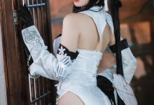 焖焖碳 -  碧蓝航线 鎮海 白黑礼服 [23P-182MB]-美图岛