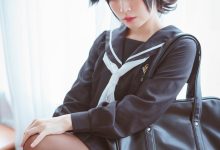 沖田凜花Rinka & 椎名 Azur Lane - 爱宕高雄 Sailor Suit [13P-40MB]-美图岛