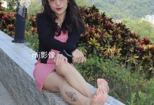Pary摄影 NO.062 继续与小芸到户外拍美脚[100P／774MB]-美图岛