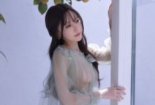 鱼子酱《绿色薄纱》原版写真 [117P-1.98G]-美图岛