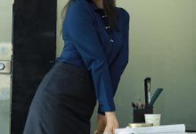 [IESS异思趣向] 2023.06.26 絲享家 1464 小金《红跟OL》[79P-78.1M]-美图岛