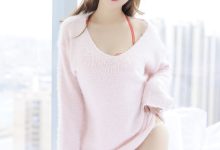 张思允《粉色毛衣》原版写真 [60-655MB]-美图岛