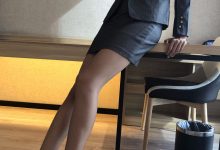 [Pilot]NO.008 爱穿正装的OL小乐-OL珠光灰[63P／144MB]-美图岛