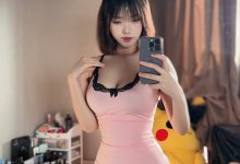 铃铛铛 - 粉色短裙 [14P-55MB]-美图岛