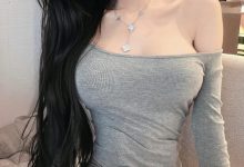 黎允熙 - 灰色后妈裙 [27P-19MB]-美图岛