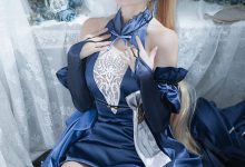 超级小禾儿 -艾瑞尔★静谧夜曲 [17P113M]-美图岛