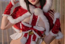 Natsuko夏夏子-圣诞雪精灵 [48P+1V-600MB]-美图岛