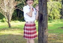 初夏女神 NO.100 安妮 草莓色JK[140P+1V／5.98GB]-美图岛