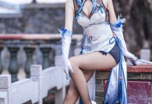 大大卷卷小卷 - 原神甘雨 旗袍 [18P-83MB]-美图岛