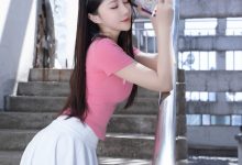 鱼子酱《天台少女》原版写真 [86P-721G]-美图岛