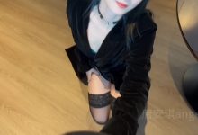 唐安琪性感黑色薄纱服拍摄花絮 [90P+2V-2.1G]-美图岛