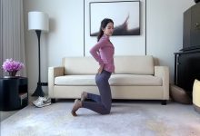 唐安琪瑜伽裤拍摄花絮 [81P+2V-2.2G]-美图岛