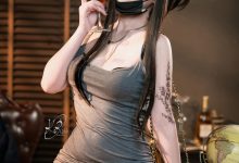 希雅sia 蓝色连衣裙 拍摄花絮 [85P+1V-2.2G]-美图岛