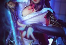 走路摇zly NO.010 雷电将军 [8P-48MB]-美图岛