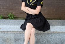 初夏女神 NO.216 双双 黑系水手服[100P+1V／3.45GB]-美图岛