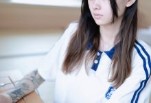 凡夫摄影 NO.0003 - 纹身美少女小恩原味棉袜裸足[208P+1V／2.39GB]-美图岛