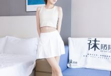 [BoBoSocks袜啵啵]NO.424 稚予-运动鞋、白棉袜、肉丝、腰丝[140P+1V／5.73GB]-美图岛