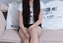 甜予摄影 NO.079 小云-运动鞋、白棉袜、肉丝（脚尖加固款）[139P+2V／10.1GB]-美图岛