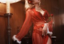 蠢沫沫-黑红纱裙[39P-1.47G]-美图岛