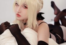 山崎怜Rei-FGO-黑saber·阿尔托莉雅·alter手办下着+水手服[132P-0.99G]-美图岛