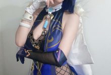 王馨瑶 No.043 网格女郎 拍摄花絮 [1V-429MB]-美图岛