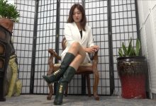 A&F No.242 美女长靴包臀裙短丝足秀 [MP4-3.34GB]-美图岛