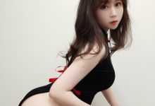 是依酱吖 –  黑色旗袍[25P-50.3M]-美图岛