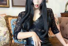 Money冷冷 –  黑蕾丝[48P-2V-1.84G]-美图岛