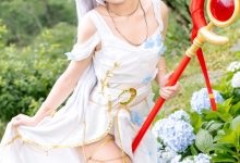 PoppaChan – Frieren Blue Valley Dress [78P+9V-1.34GB]-美图岛