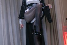 屿鱼 –  黑丝修女[40P-82.5M]-美图岛