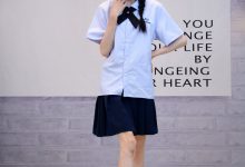 初夏女神 No.291 柒柒~《粉蓝白》为啥叫这个名字呢？三色人字拖呗[90P-1V-4.16G]-美图岛