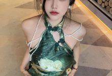 微密圈-辰妈呀[国风红加绿[13P+4V-102MB]-美图岛