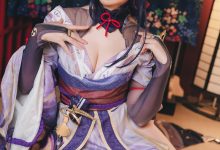 小空sora –  原神 雷电将军[17P-65M]-美图岛