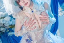 Natsuko夏夏子 –  碧蓝航线 柴郡婚纱[70P-624.7M]-美图岛