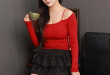 [IESS异思趣向] 2026.02.13 丝享家 2263 秋秋《红衣字肩》[89P-116MB]-美图岛