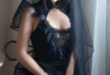 疯猫ss –  黑色婚纱 [40P-429MB]-美图岛