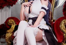 阿雪雪 –  碧蓝航线 奥古斯特女仆[92P+6V-4.94G]-美图岛