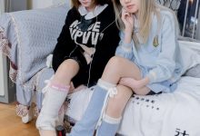 BoBoSocks袜啵啵 No.680 小甜豆&甜甜圈-板鞋、腿套、白棉袜、薄肉丝 [170P1V-8.70GB]-美图岛